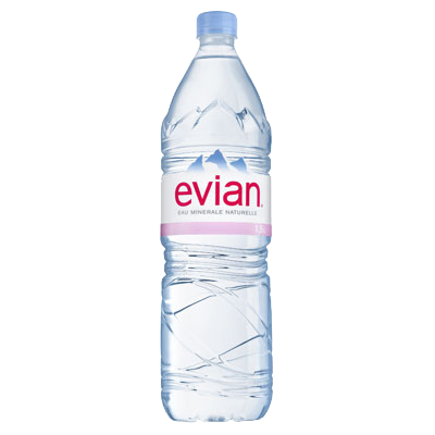 Минеральная вода без газа "Evian/Эвиан" 1,5 л. пэт. Упаковка 6 шт.)