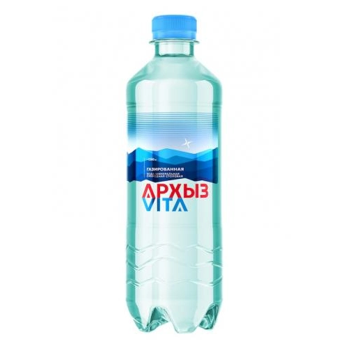 Вода "Архыз" 0.5 литра, газ., ПЭТ, 12 шт. в уп. от магазина Одежда+