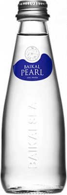 Вода "Baikal Pearl" (Жемчужина Байкала) 0.25 л негазированная, стекло, 24 шт. в уп.