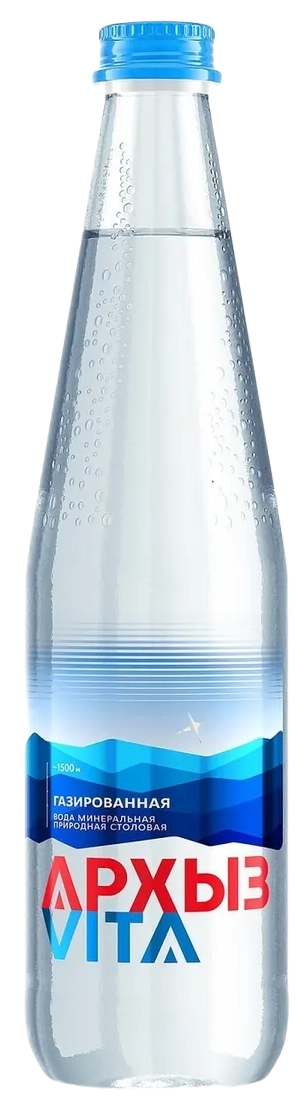 Вода "Архыз" 0.5 литра, газ., стекло, 20 шт. в уп. от магазина Одежда+